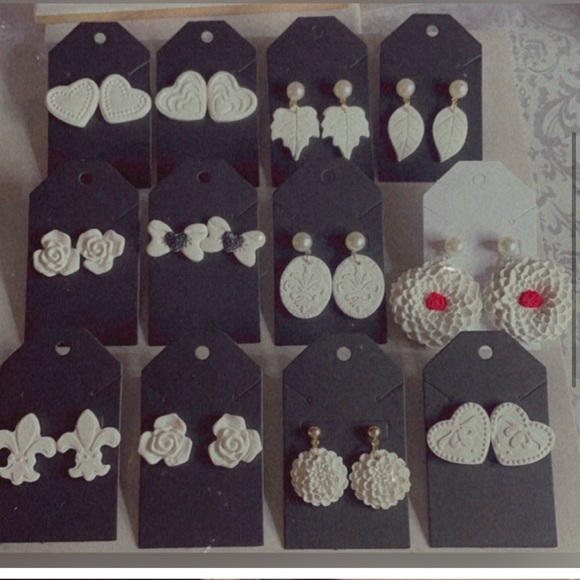 Handmade Polymer Clay Earrings Listing for posh show - Picture 4 of 4